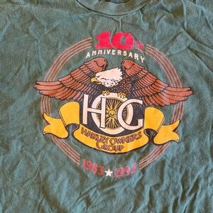 Harley Owners Group Green T-Shirt